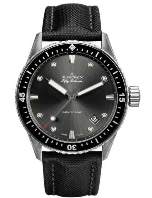 Blancpain replica Fifty Fathoms Bathyscaphe 5000-1110-B52 A watch